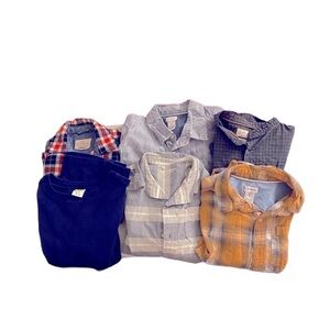 GREAT DEAL!! Lot of 6 long sleeve shirts